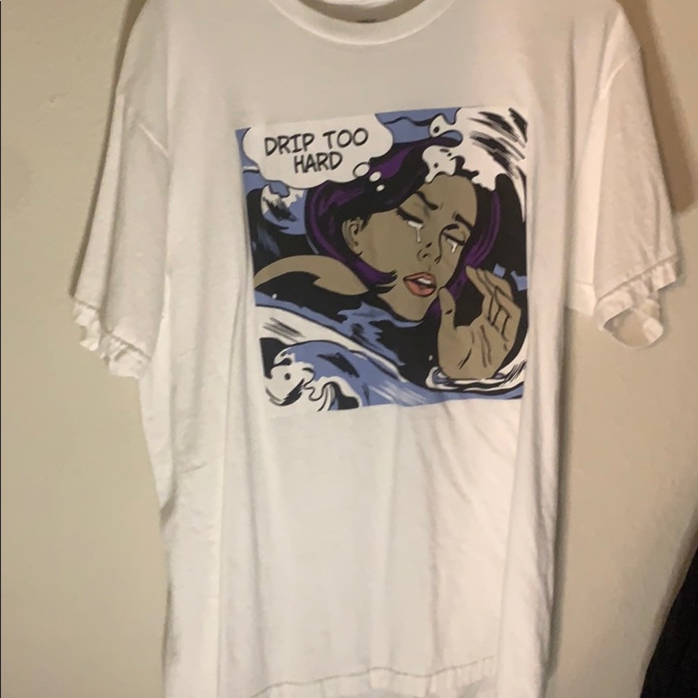 Drip to hard tee
